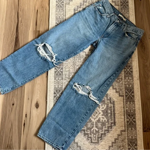 Levi’s 94 Baggy Distressed Jeans Size 29x31 Y2K Straight Leg Denim - Picture 13 of 13